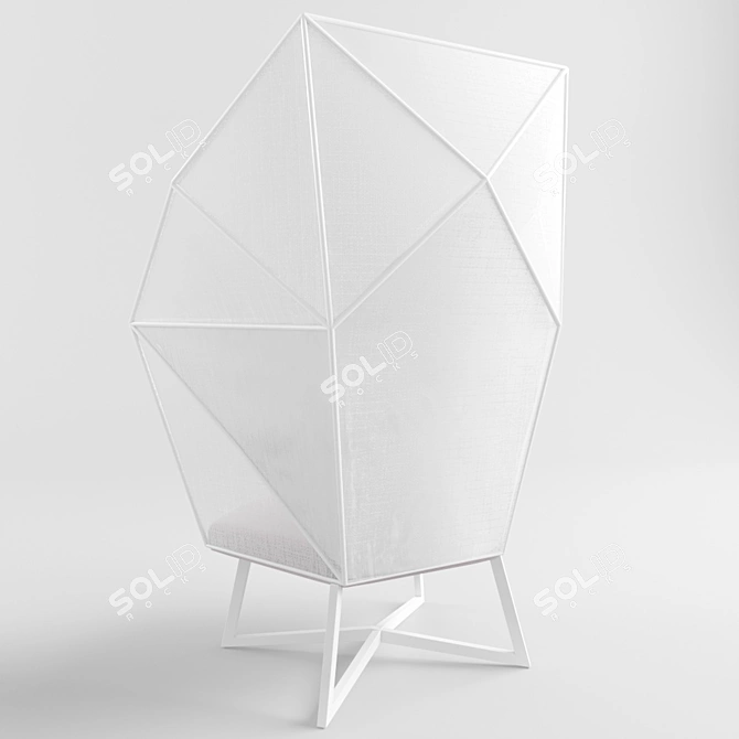 Elevate Your Space with Brilliant Chair 3D model image 2
