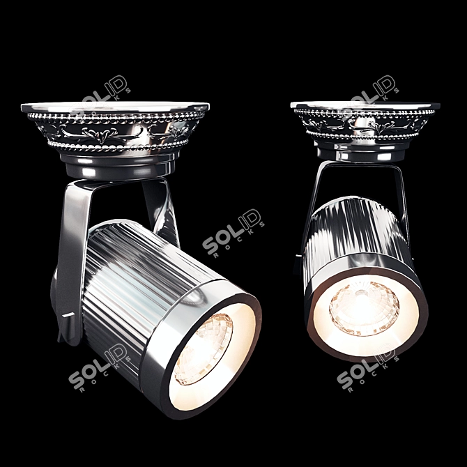 Vienna FD1049PCB: Sleek Spot Light by FEDE 3D model image 1