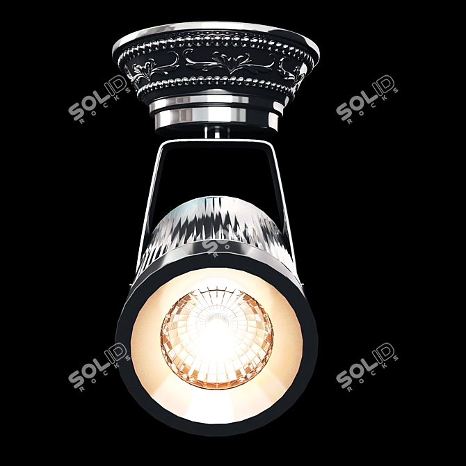 Vienna FD1049PCB: Sleek Spot Light by FEDE 3D model image 2