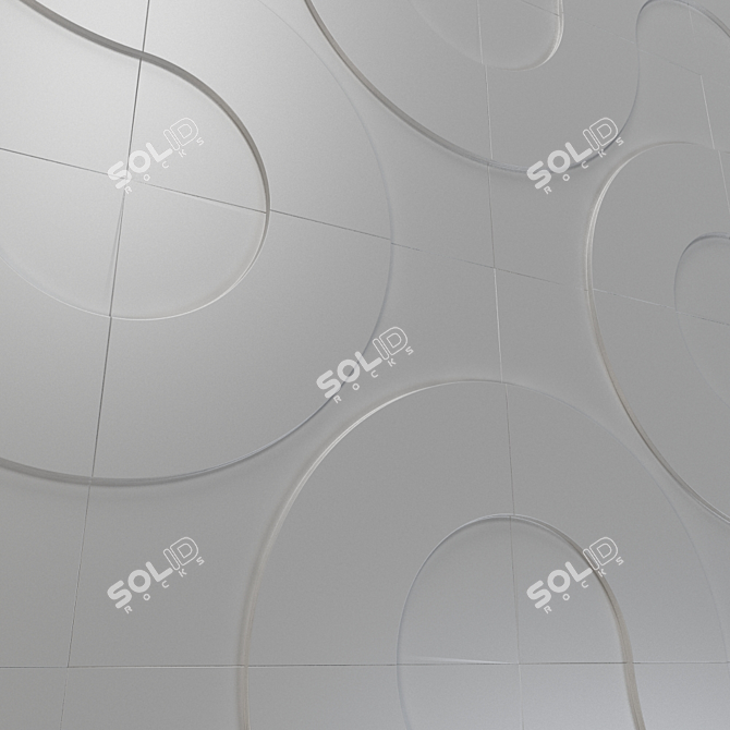 ArtPole 3D Panel Hoop - Transform Your Space 3D model image 2