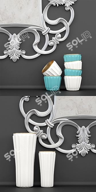 2011 V-Ray Mirror: Preview, Millimeter Units, 3D Model 3D model image 2