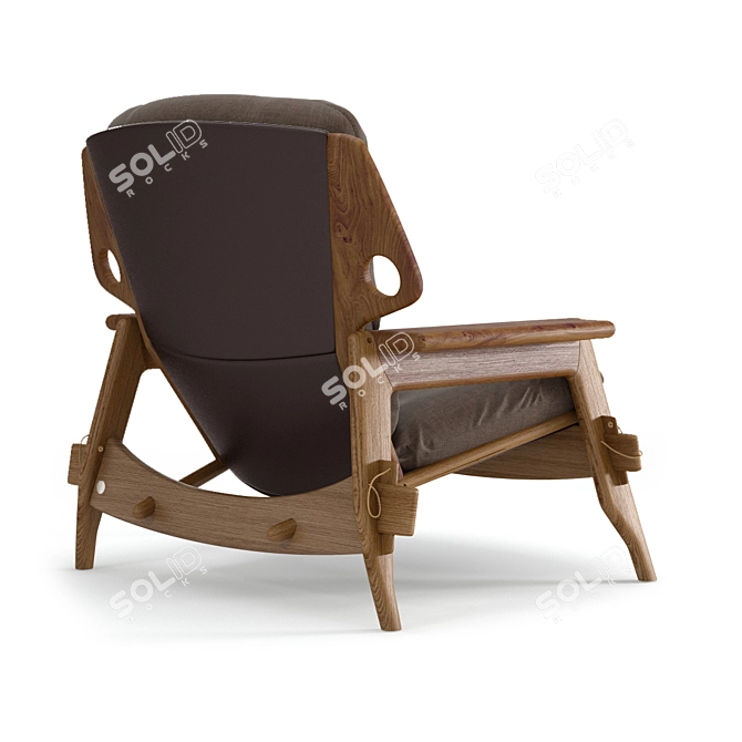 Sergio Rodrigues Benjamin - Timeless Elegance 3D model image 2