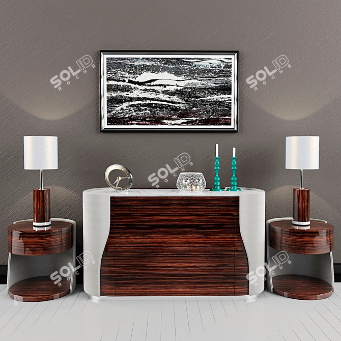 Italian Furniture by CAPITAL 3D model image 1