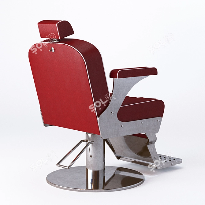 Vintage Styling Chair - Lenny 3D model image 2