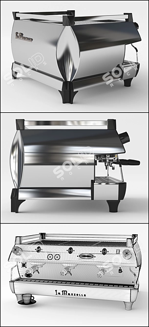 La Marzocco GB5: Professional Espresso Machine 3D model image 3