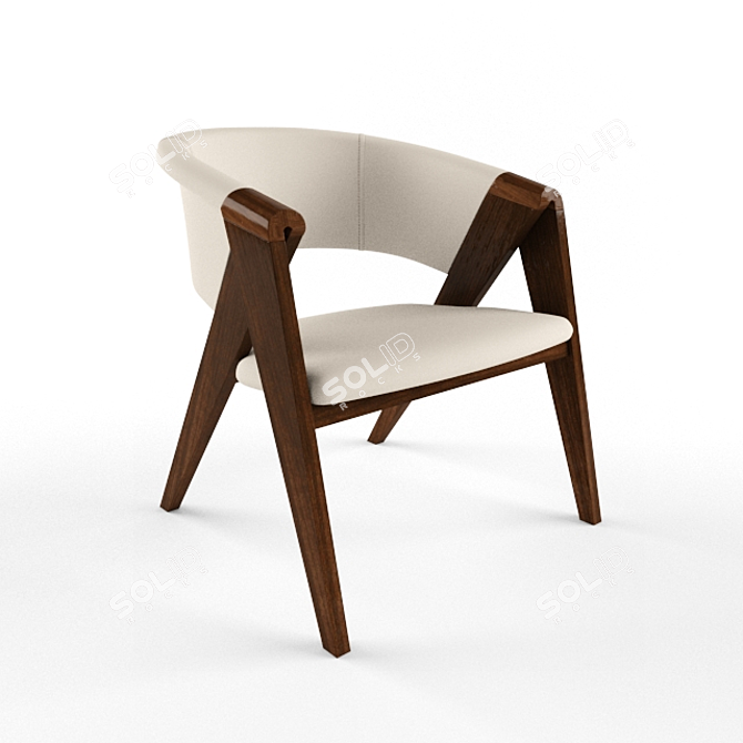 Cosmo Ergo Chair 3D model image 1