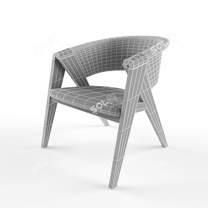 Cosmo Ergo Chair 3D model image 3