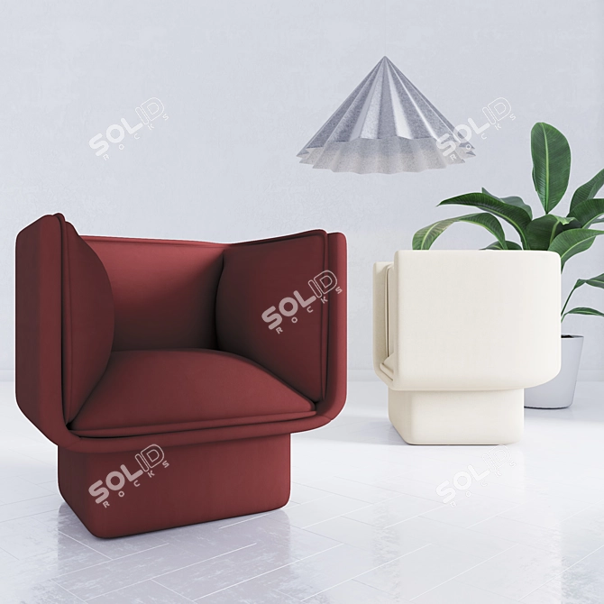 Title: Max Block Decor 3D model image 2