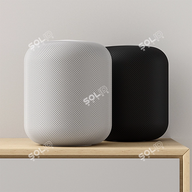 Apple HomePod Mini: Powerful Smart Speaker 3D model image 1
