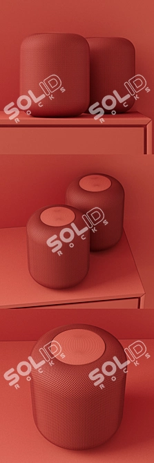 Apple HomePod Mini: Powerful Smart Speaker 3D model image 3
