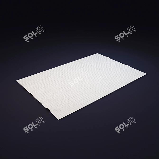 Divine Prayer Mat 3D model image 3