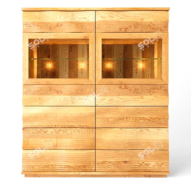 Klose K 9 Wild Oak Buffet 3D model image 2