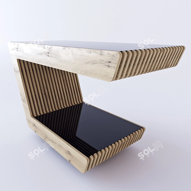 Striking Bar Table 3D model image 1