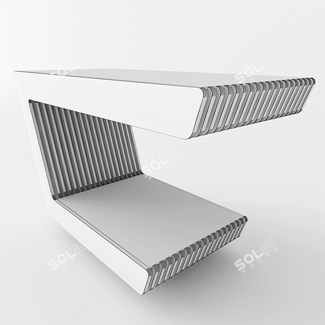 Striking Bar Table 3D model image 2