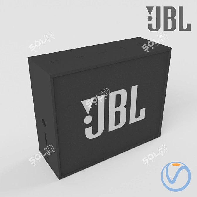 JBL GO: Powerful Portable Sound 3D model image 2