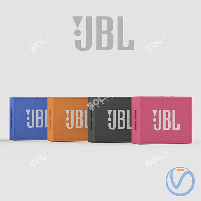 JBL GO: Powerful Portable Sound 3D model image 3