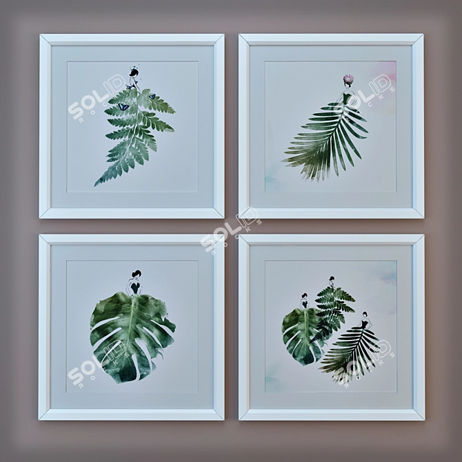 Botanical Masterpieces: Works by Georgie St Clair 3D model image 3