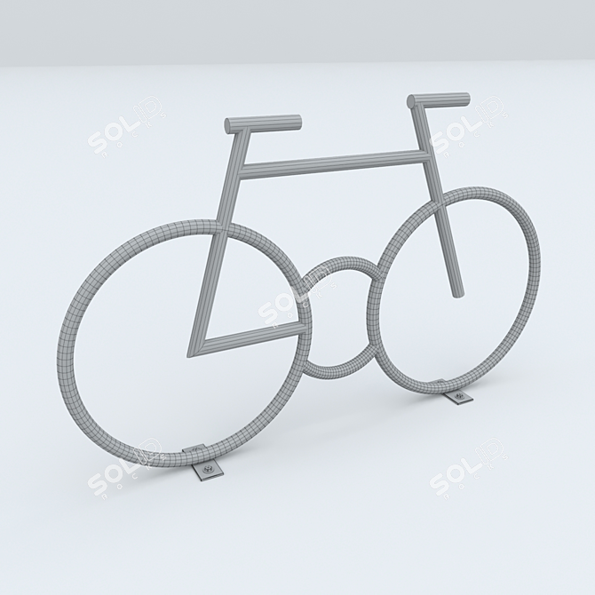 INKAP Steel Bike Rack 3D model image 2