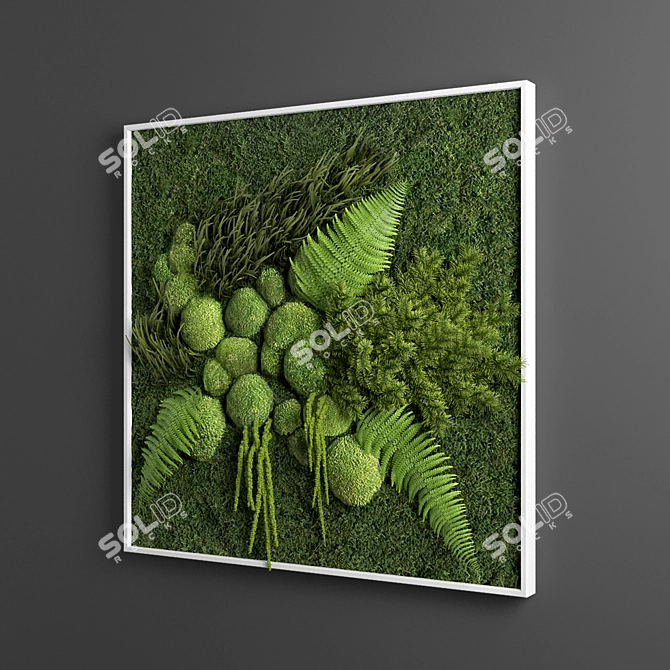 Green Panel 800mm | 3D Max, Obj | V-Ray Render 3D model image 4