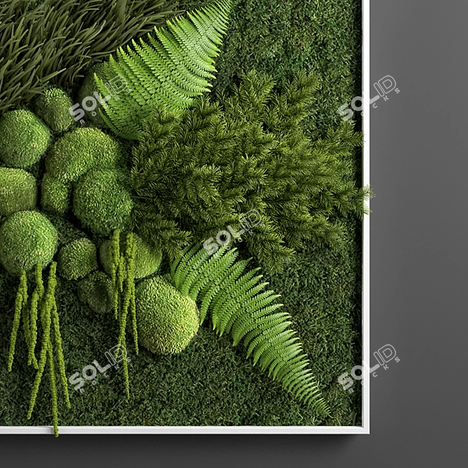 Green Panel 800mm | 3D Max, Obj | V-Ray Render 3D model image 5