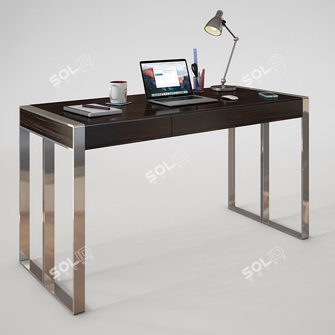 Astel Desk AD572 by Davidson 3D model image 1