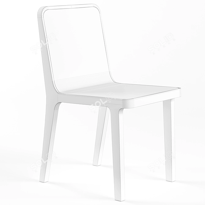 EMEA Ergonomic Modern Chairs by Alki for Office and Creative Spaces 3D model image 3