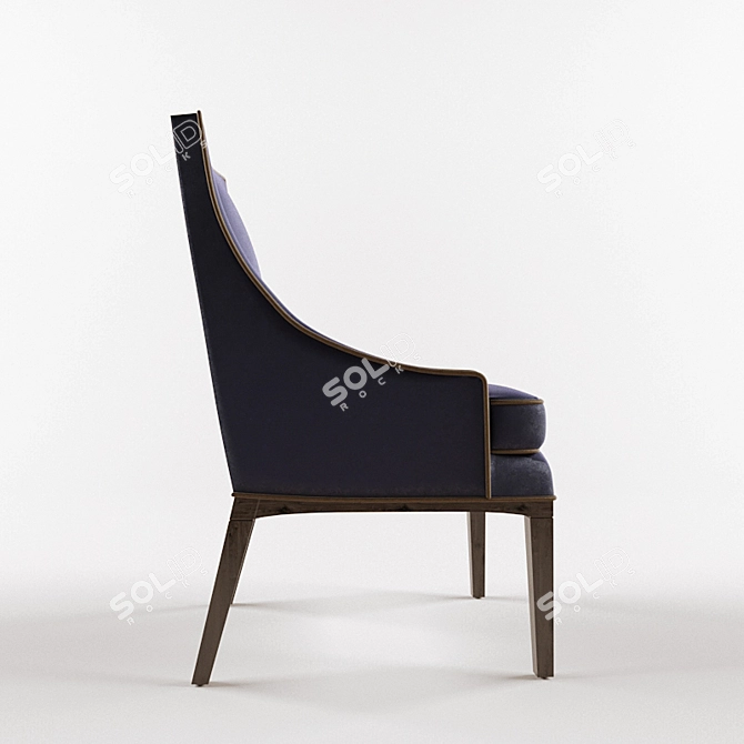 Elegant Mya Chair by Bernhardt 3D model image 2