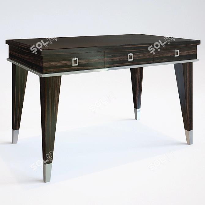 Elegant Marlborough Desk (AD567) 3D model image 1