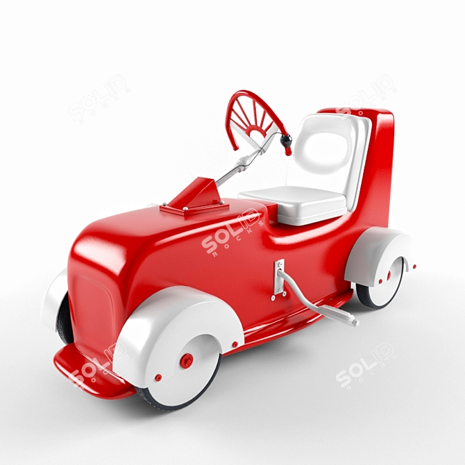 Kids' Ride-On Car 3D model image 1