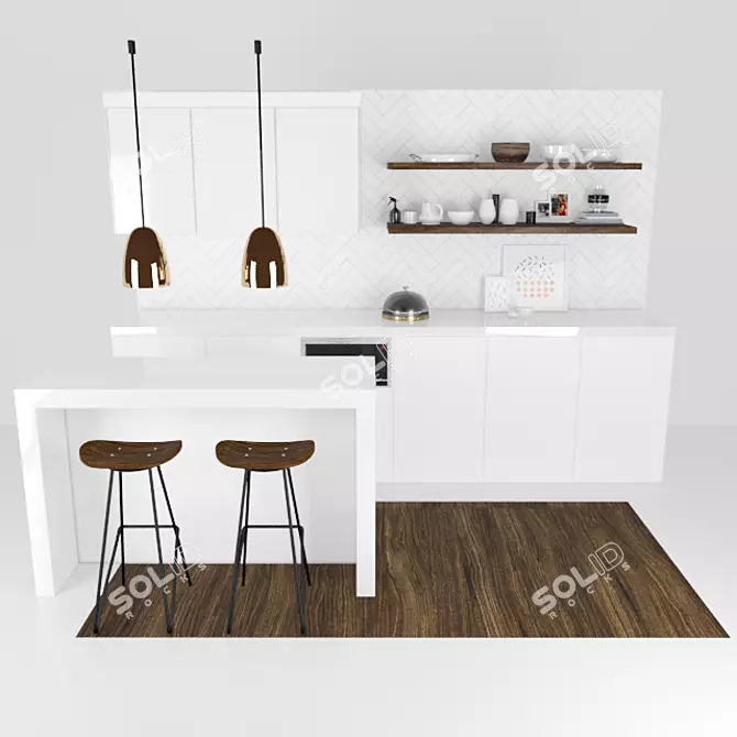 Essential Kitchen Solutions 3D model image 1