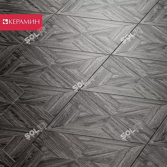 Bosco Collection: Ceramic Granite Tiles 3D model image 1