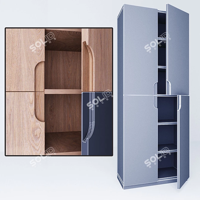  Versatile Storage Solution 3D model image 3