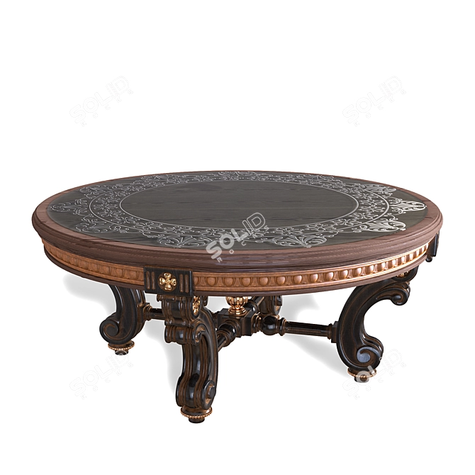 Giovanni Visentin Gli Originali Dining Table 3D model image 1