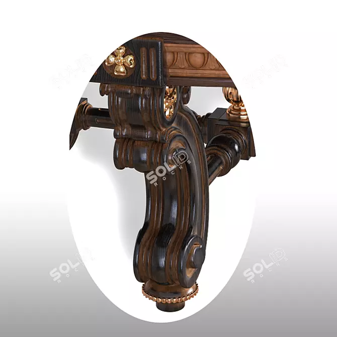 Giovanni Visentin Gli Originali Dining Table 3D model image 2