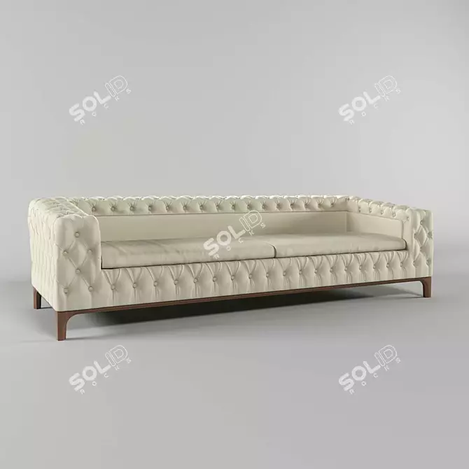 Modern and Stylish Bamax Sofa 3D model image 1