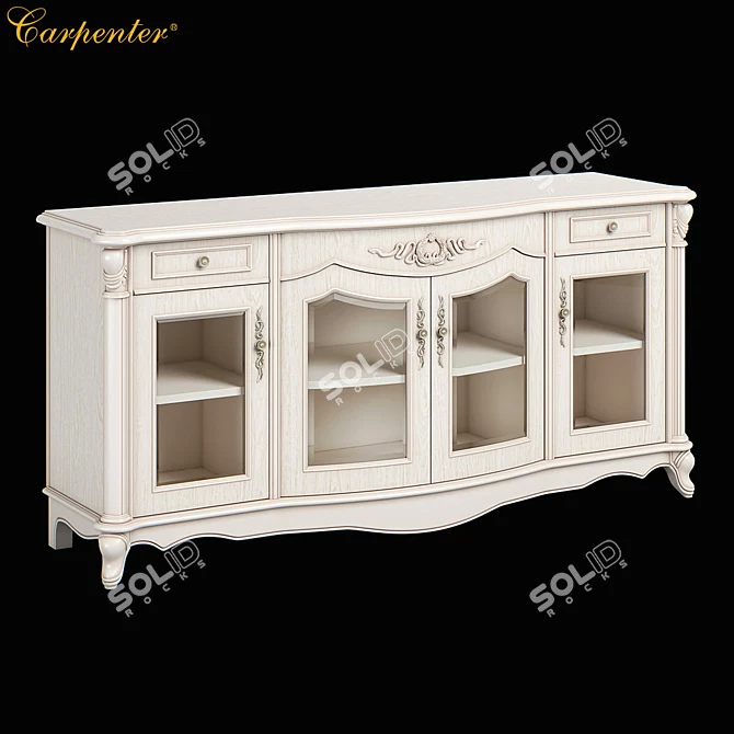 Carpenter Buffet - Modern and Versatile 3D model image 1