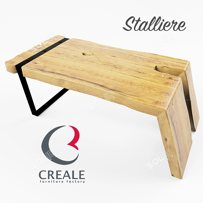 Chicago Coffee Tables: Creale & Stalliere 3D model image 3