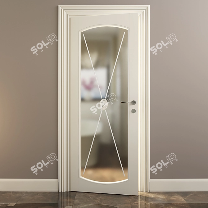 Agoprofil Atelier 714 Doors 3D model image 2