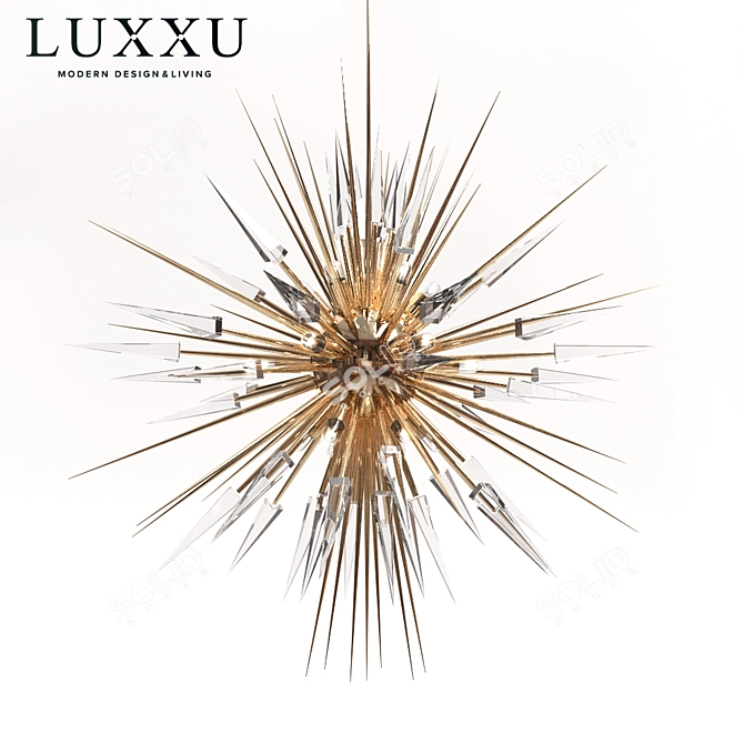 Luxxu EXPLOSION Crystal Suspension 3D model image 1