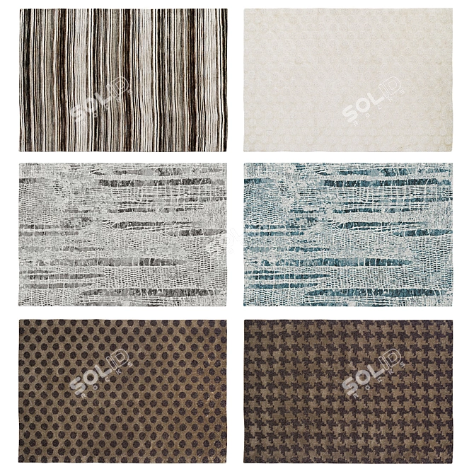 Elegant Rugs Collection | SITAP Part 4 3D model image 2