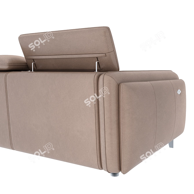 Nicoletti Allure Sofa Set 3D model image 3