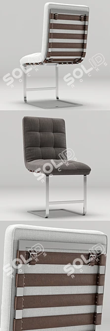 Sleek Rossi Spyder Chair 3D model image 2