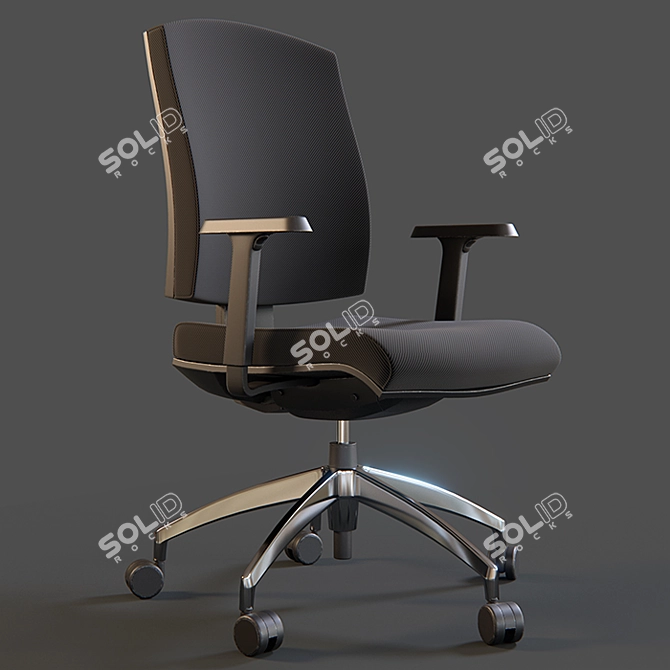 Elevate Your Workspace: Kastel Kubika Task Chair 3D model image 1