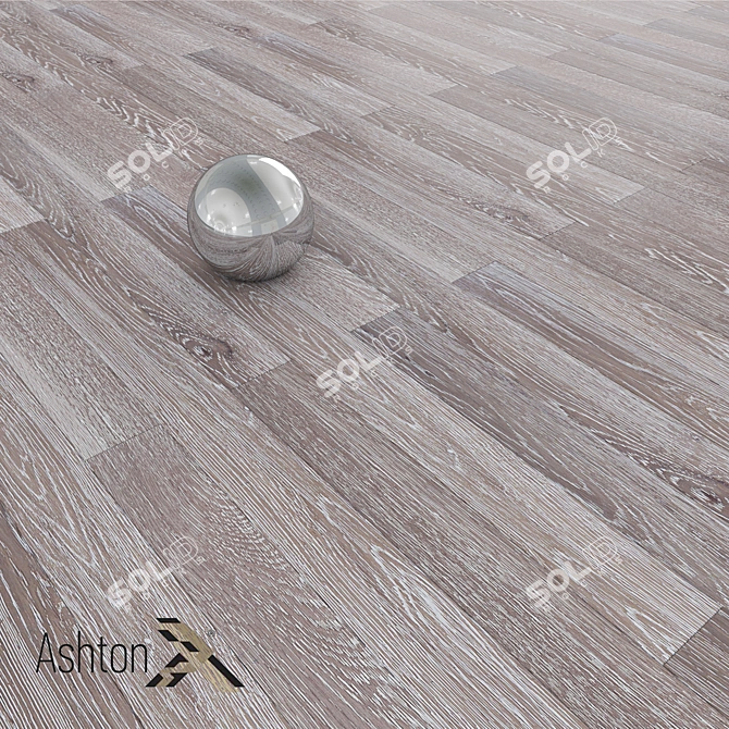 Ashton Reykjavik Oak Plank 3D model image 1