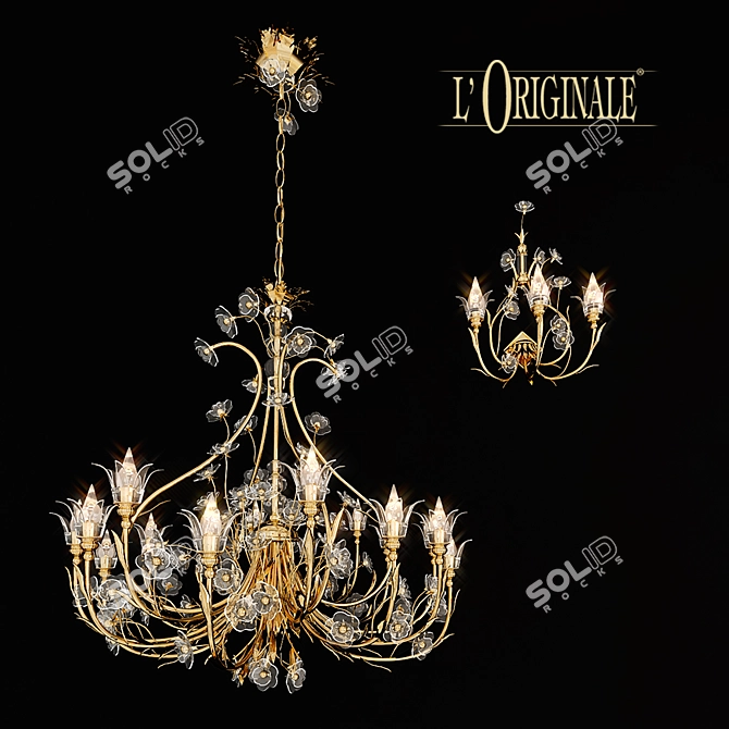 Luxury Handcrafted Lighting & Decor 3D model image 1