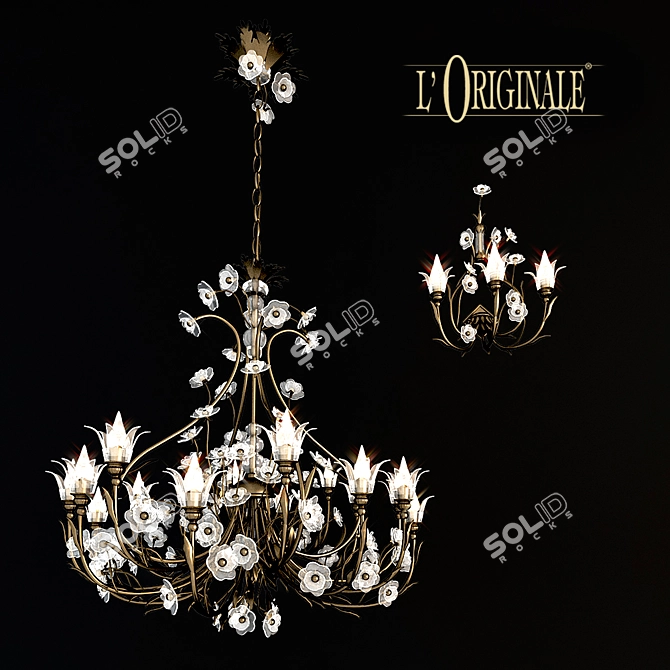 Luxury Handcrafted Lighting & Decor 3D model image 2
