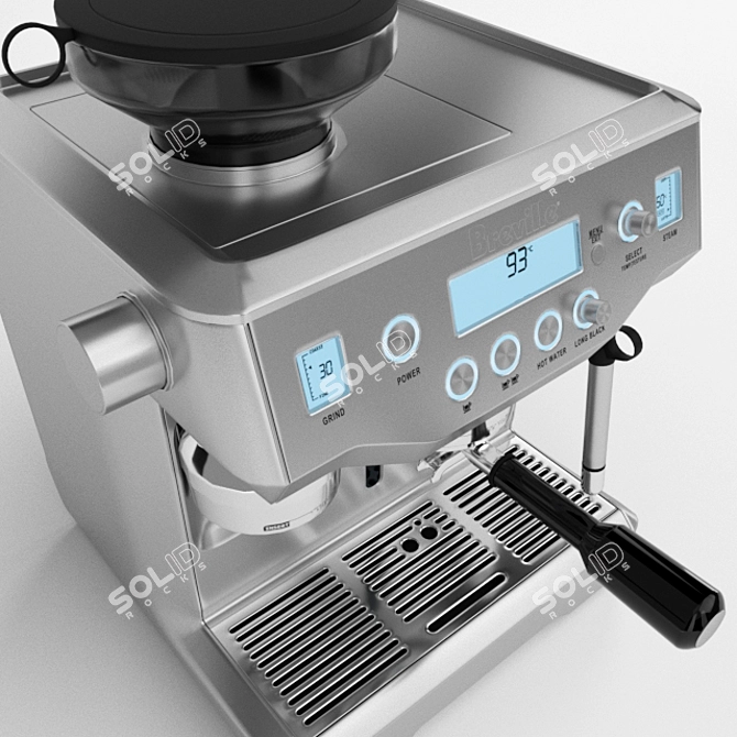 Breville Oracle: The Ultimate Coffee Machine 3D model image 2