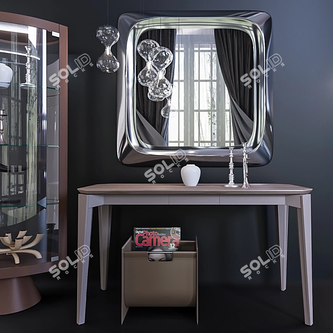 Italian Elegance: Cattelan Italia Set 3D model image 3