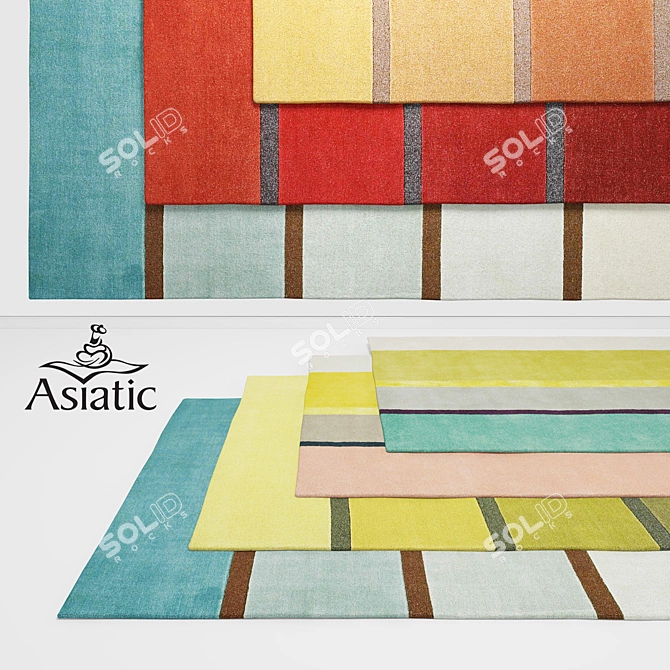 Brink en Campman Rugs: Stylish Floor Statements 3D model image 1