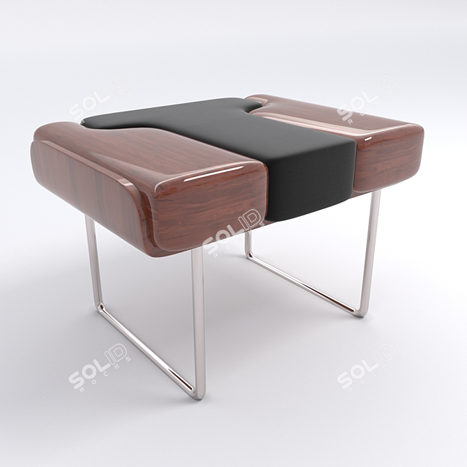 Stylish 2015 Chair: Versatile Design, V-Ray Render 3D model image 1